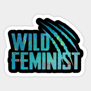 Wild Feminist Sticker